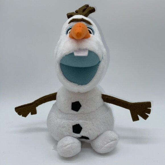 Other - Disney Store Frozen Olaf Snowman Plush Stuffed Animal Carrot Nose Toy 7”